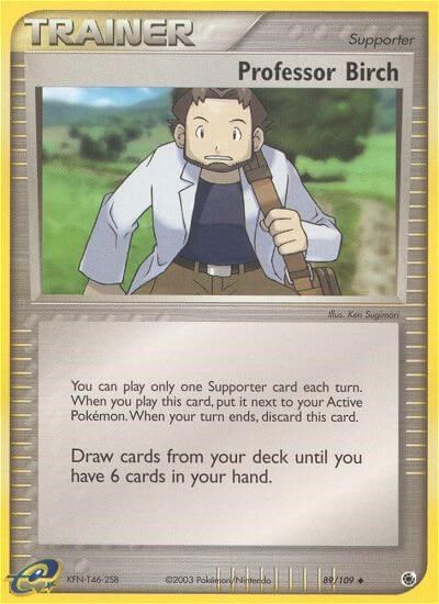 Professor Birch [Reverse Holo] #89