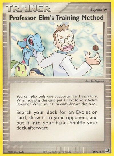 Professor Elm's Training Method [Reverse Holo] #89
