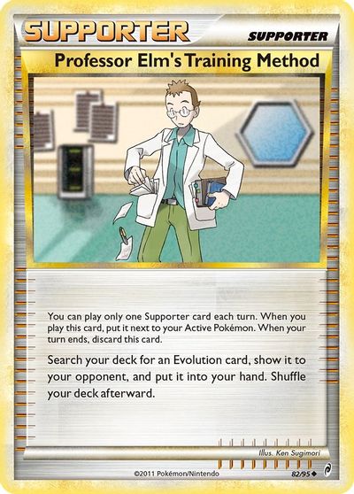 Professor Elm's Training Method [Reverse Holo] #82