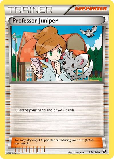 Professor Juniper [Reverse Holo] #98
