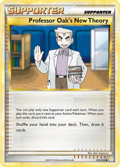 Professor Oak's New Theory [Reverse Holo] #101