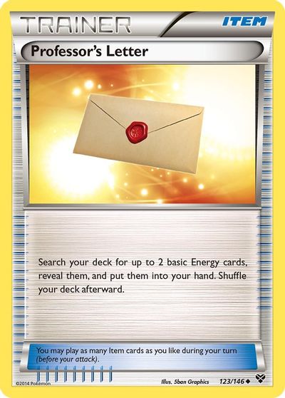 Professor's Letter [Reverse Holo] #123