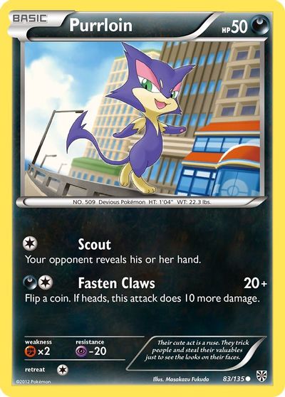 Purrloin [Reverse Holo] #83