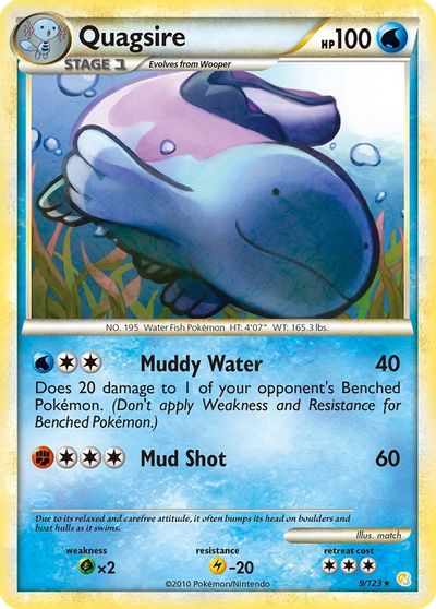 Quagsire [Reverse Holo] #9