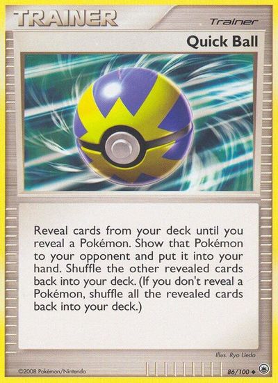 Quick Ball [Reverse Holo] #86