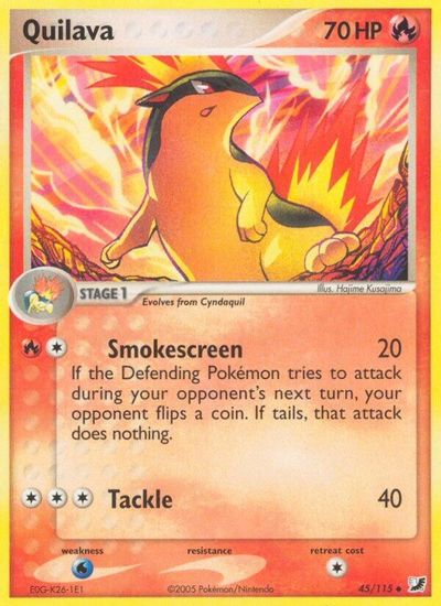 Quilava [Reverse Holo] #45