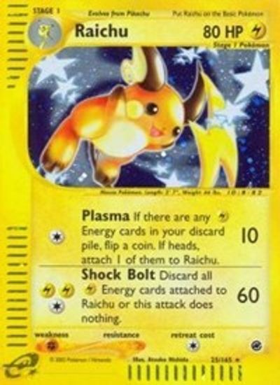Raichu [Reverse Holo] #25