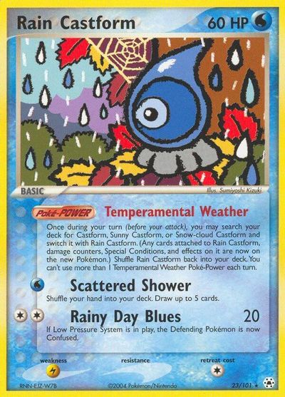 Rain Castform #23