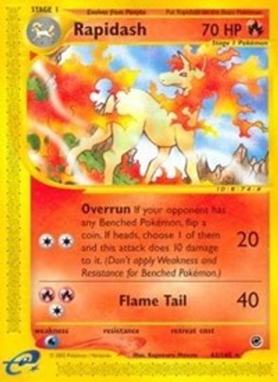 Rapidash [Reverse Holo] #62