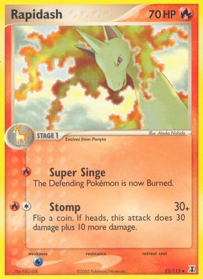 Rapidash [Reverse Holo] #52