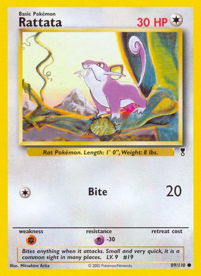 Rattata [Reverse Holo] #89