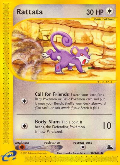 Rattata [Reverse Holo] #90