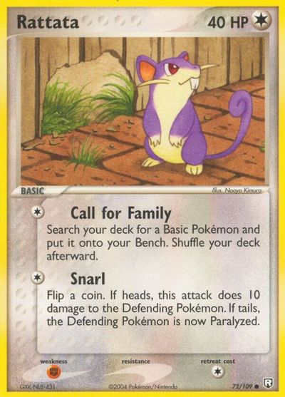 Rattata [Reverse Holo] #72