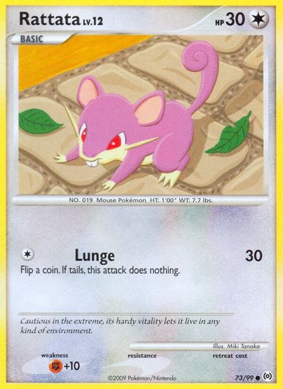 Rattata [Reverse Holo] #73