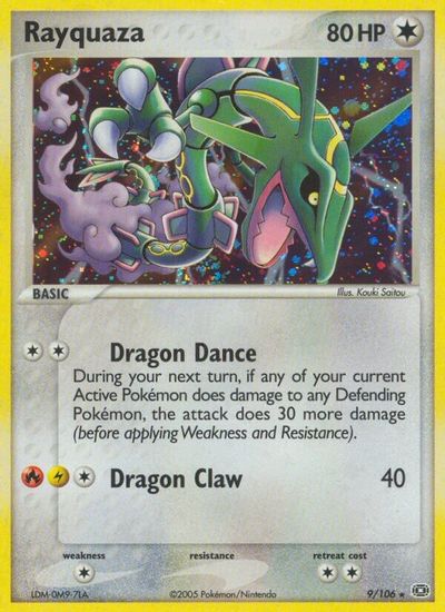 Rayquaza [Reverse Holo] #9