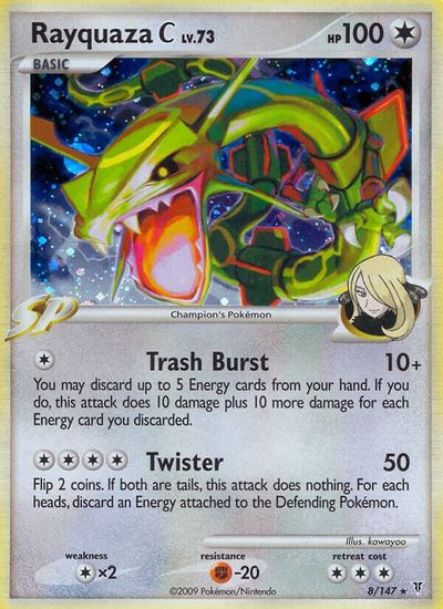 Rayquaza C [Reverse Holo] #8