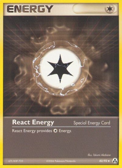 React Energy [Reverse Holo] #82