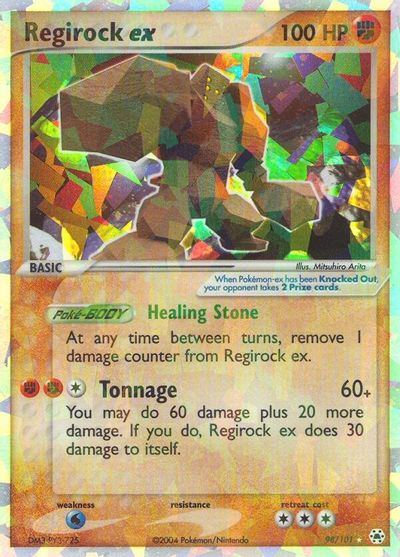 Regirock EX #98