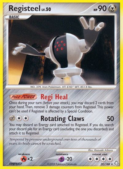 Registeel [Reverse Holo] #39