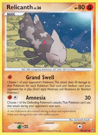 Relicanth [Reverse Holo] #79