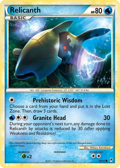 Relicanth [Reverse Holo] #69