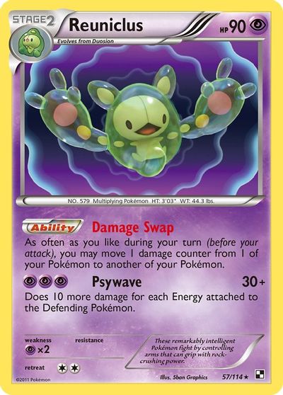 Reuniclus [Holo] #57