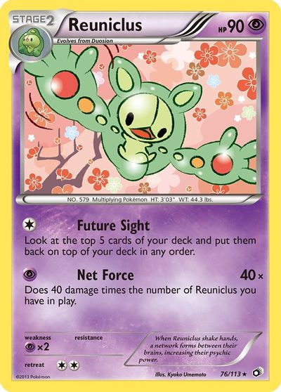 Reuniclus [Reverse Holo] #76