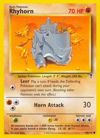 Rhyhorn [Reverse Holo] #90