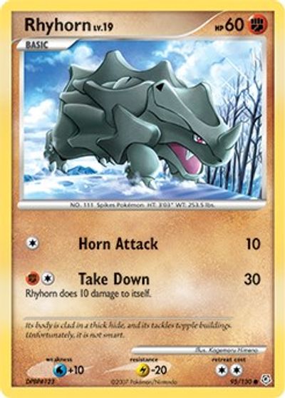 Rhyhorn [Reverse Holo] #95