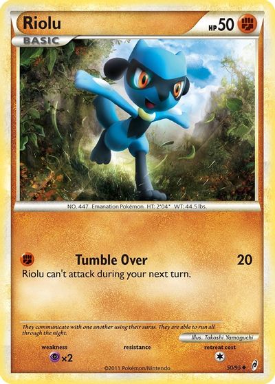 Riolu [Reverse Holo] #50