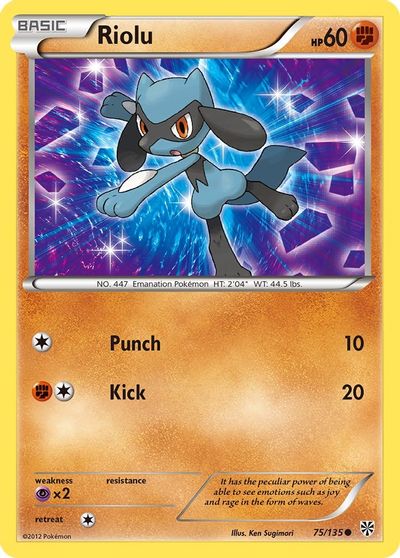 Riolu [Reverse Holo] #75