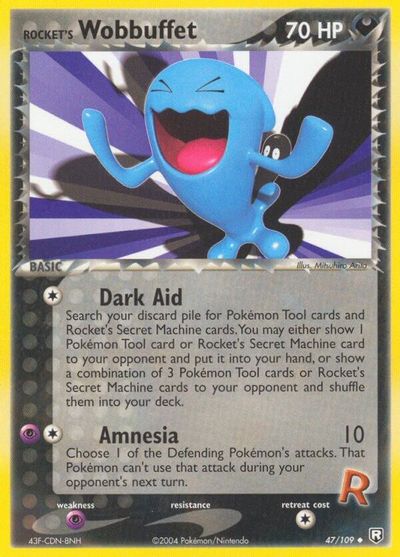Rocket's Wobbuffet [Reverse Holo] #47