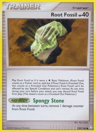 Root Fossil [Reverse Holo] #139