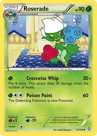 Roserade [Reverse Holo] #14