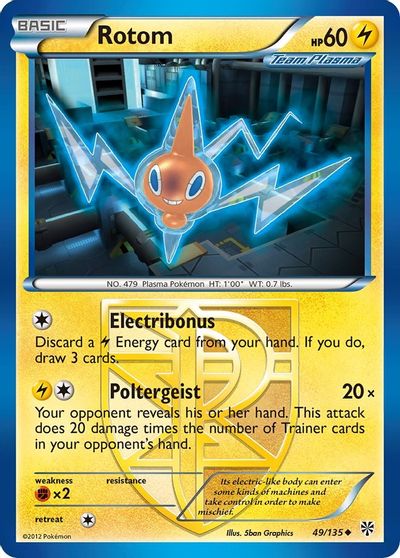 Rotom [Reverse Holo] #49