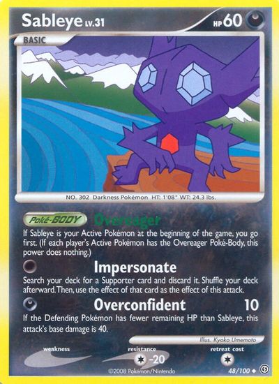 Sableye [Reverse Holo] #48