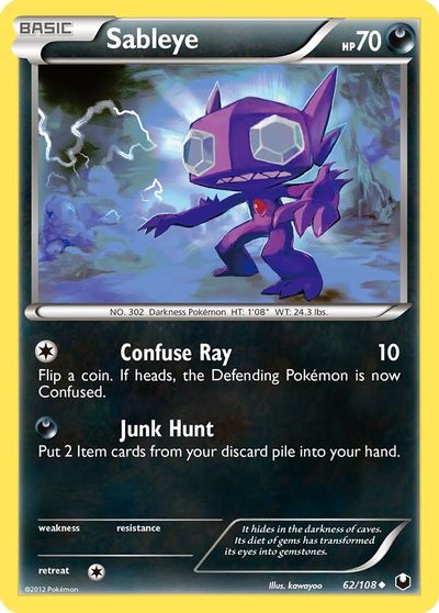 Sableye [Reverse Holo] #62