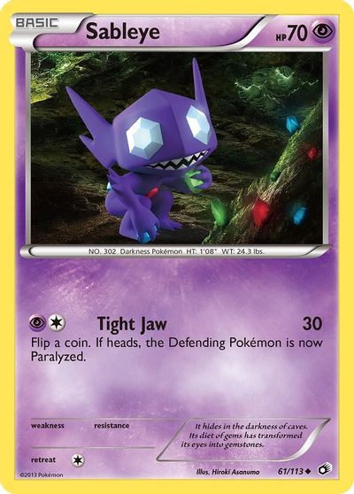 Sableye [Reverse Holo] #61