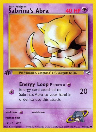 Sabrina's Abra [1st Edition] #91