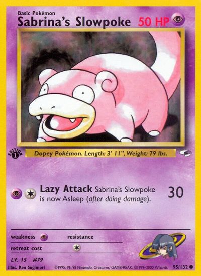 Sabrina's Slowpoke [1st Edition] #95