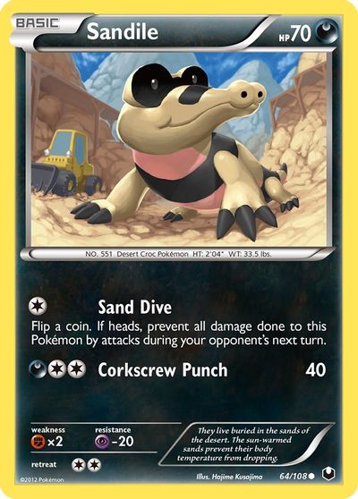 Sandile [Reverse Holo] #64