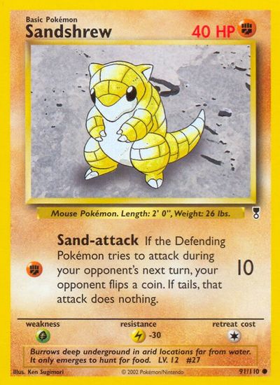 Sandshrew [Reverse Holo] #91