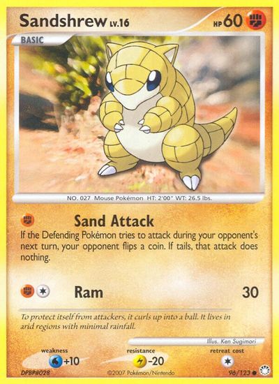 Sandshrew #96