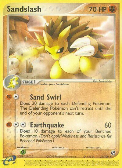 Sandslash [Reverse Holo] #21