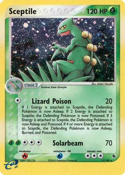 Sceptile [Reverse Holo] #11