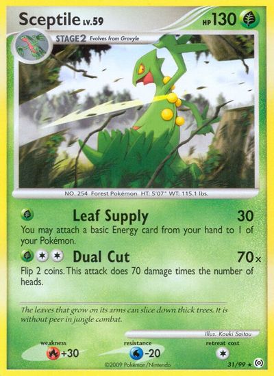 Sceptile [Reverse Holo] #31
