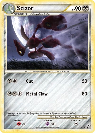 Scizor [Reverse Holo] #7
