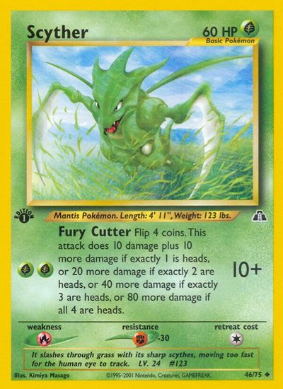 Scyther [1st Edition] #46