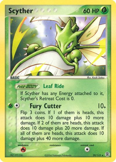 Scyther [Reverse Holo] #29