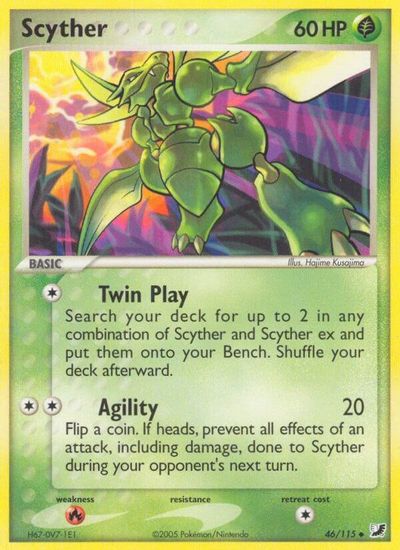 Scyther [Reverse Holo] #46